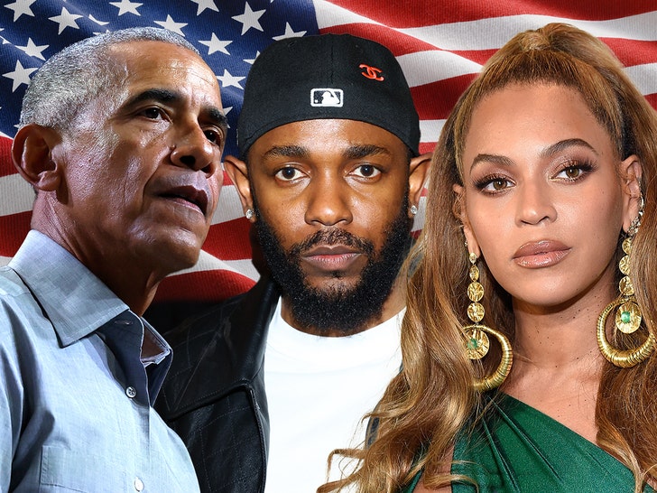 Obama Kendrick Lamar Beyoncé