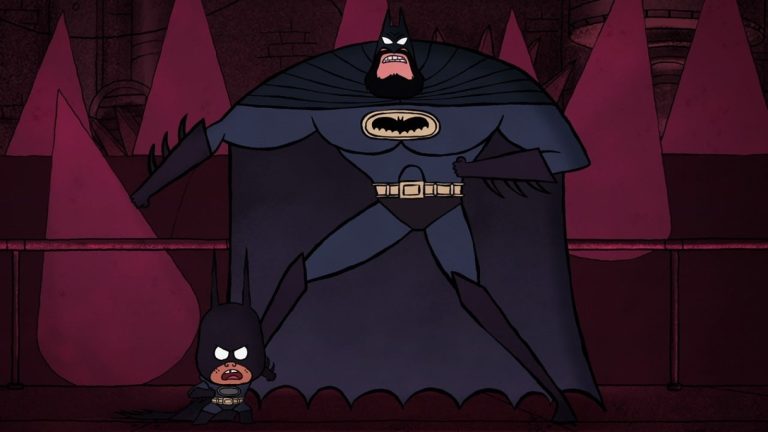 Bruce Wayne diventa un goffo pipistrello in Merry Little Batman