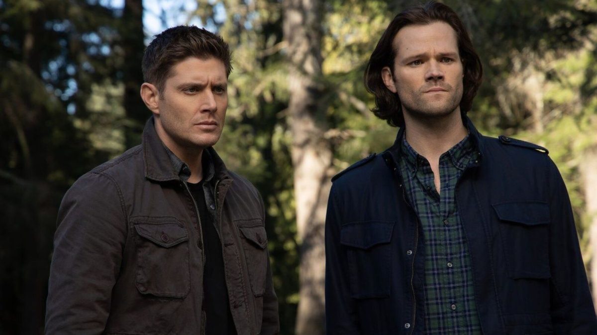 Jensen Ackles e Jared Padalecki nei panni di Dean e Sam Winchester in 'Supernatural'.