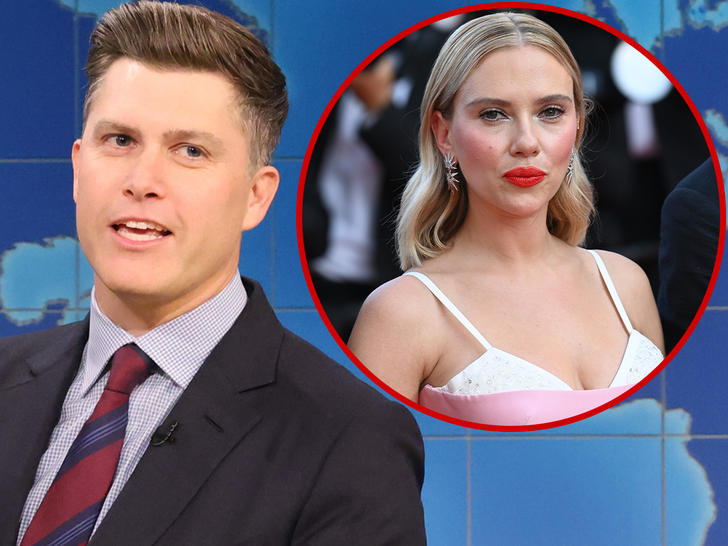 Colin Jost Scarlett Johansson nuova