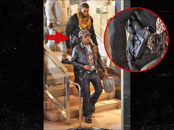 Gunna avvistato fare shopping con 2 guardie armate, Lil Baby getta ombra
