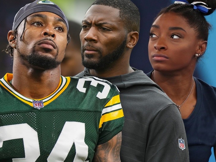 Jonathan Owens Simone Biles Ryan Clark