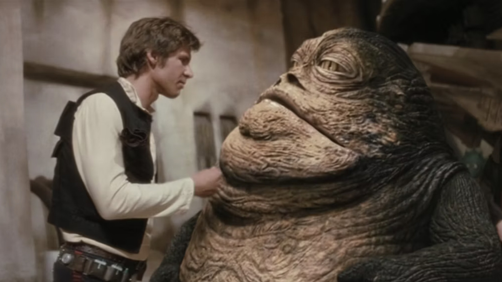 Uno dei piloti ribelli di Star Wars è quasi diventato un essere umano, Jabba The Hutt