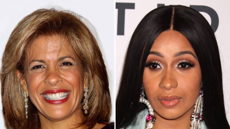 Hoda Kotb al Pierre Hotel e Cardi B al terzo concerto di beneficenza annuale di TIDAL X tenutosi al Barclays Center