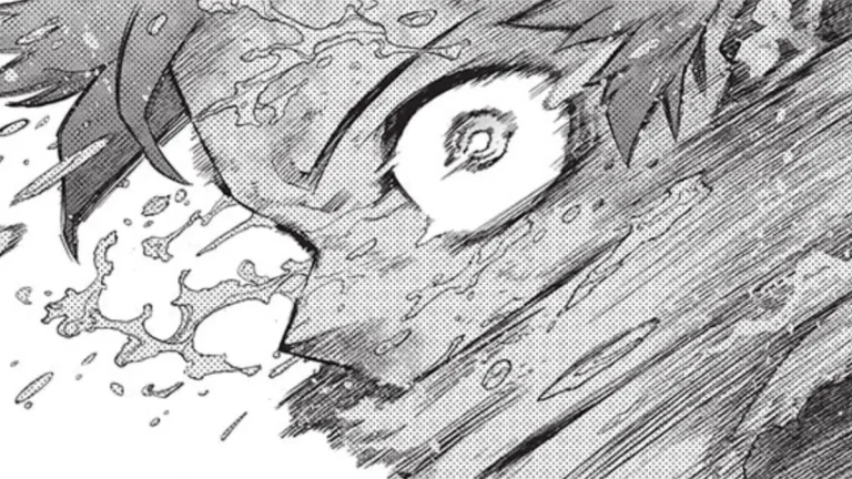 Izuku Midoriya nel capitolo 404 del manga