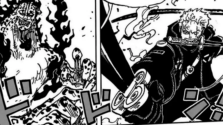 Rob Lucci e Zoro combattono nell'arco narrativo di Egghead nel manga One Piece