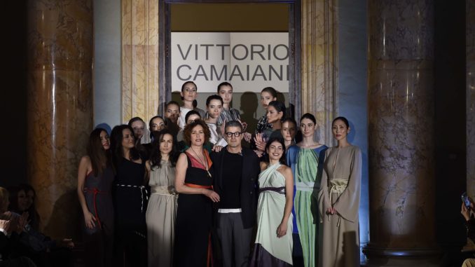 Presentazione della nuova collezione di Vittorio Camaiani a Roma