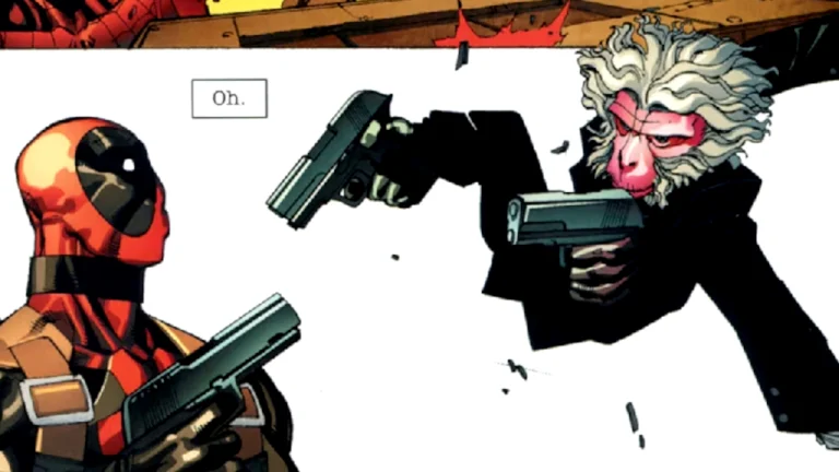 Deadpool e Hit-Monkey nei fumetti Marvel