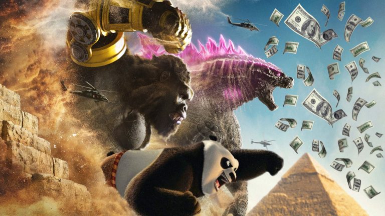 Godzilla X Kong e Kung Fu Panda 4 hanno appena superato un importante traguardo al botteghino