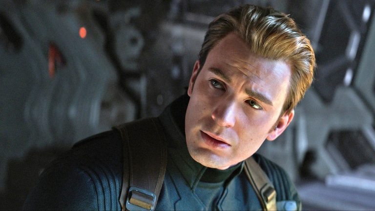 Chris Evans nel ruolo di Steve Rogers/Capitan America in Avengers: Endgame