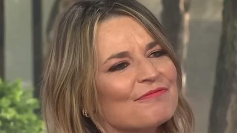 savannah guthrie faccia ripresa dall'episodio di nbc today luglio 2024