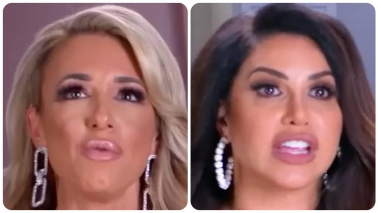 Danielle Cabral e Jennifer Aydin in The Real Housewives of New Jersey.