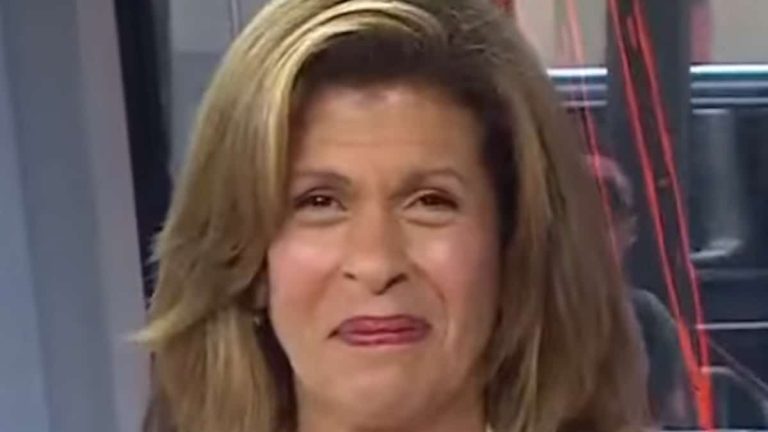 hoda kotb faccia ripresa dall'episodio di oggi dello show sulla nbc