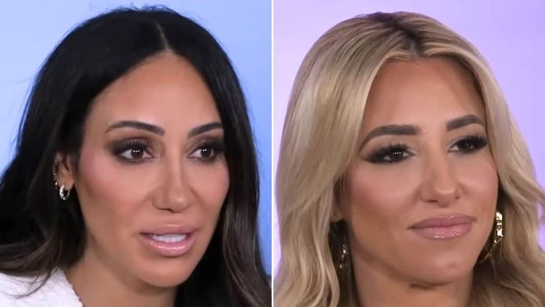 Screenshot delle star di RHONJ Danielle Cabral e Melissa Gorga