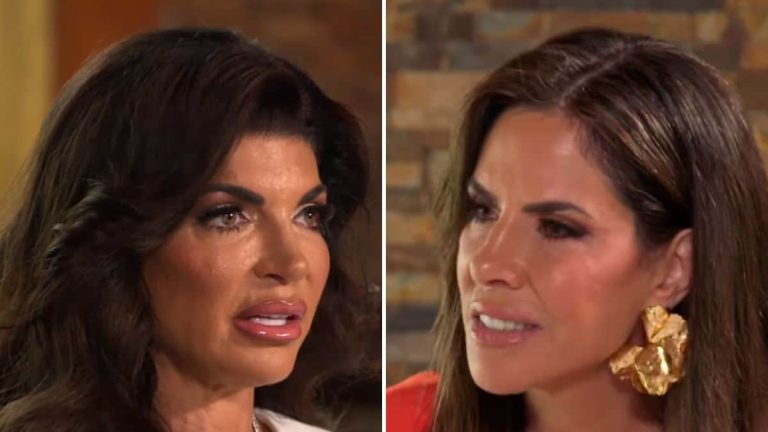 Screenshot delle co-star di RHONJ Jenn Fessler e Teresa Giudice