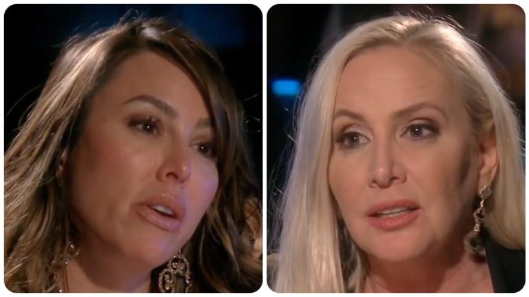 Kelly Dodd e Shannon Beador su RHOC.