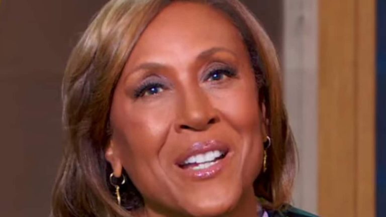 La conduttrice di GMA Robin Roberts ha sparato al volto dall'ABC