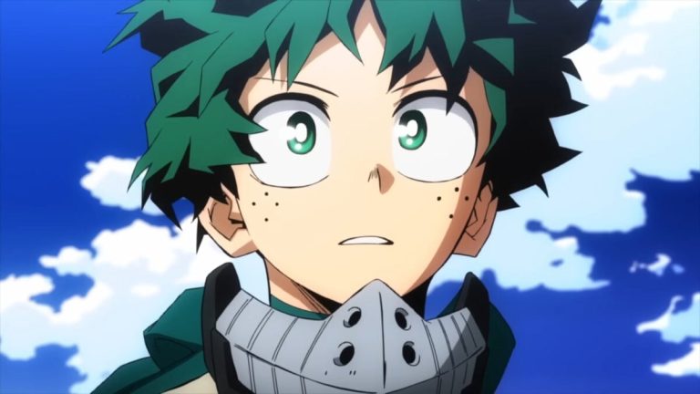 Deku nella quinta stagione di 'My Hero Academia'.