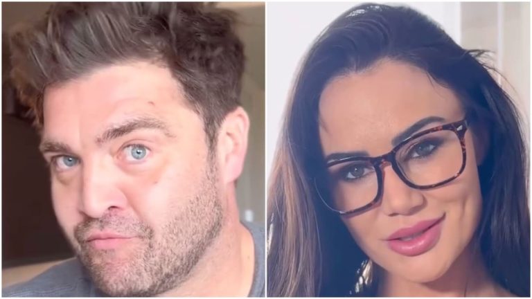 chris ct tamburello e catalina hager foto del viso dal post video di instagram