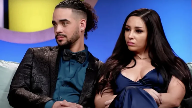 Sophie e Rob nell'episodio della reunion per 90 Day Fiancé