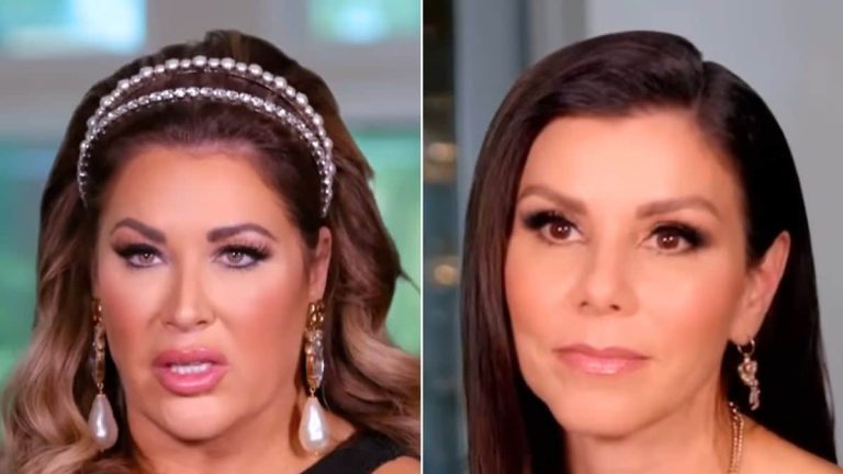 Schermata delle compagne del cast di RHOC Emily Simpson e Heather Dubrow