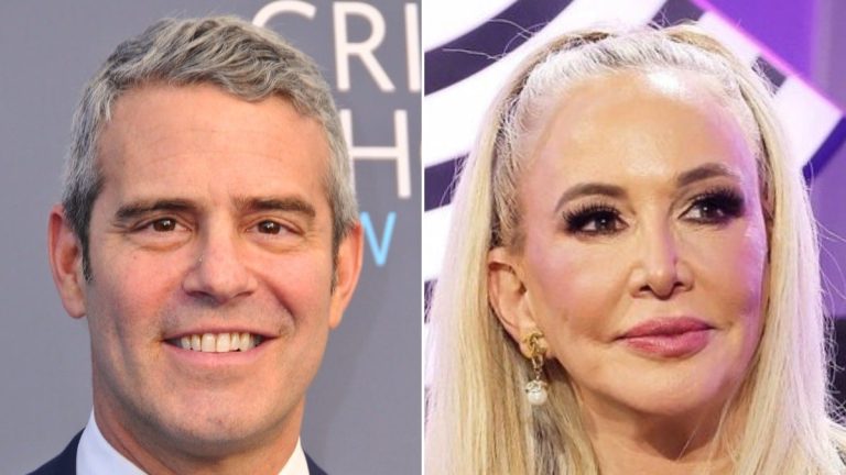 Andy Cohen e la star del RHOC Shannon Beador