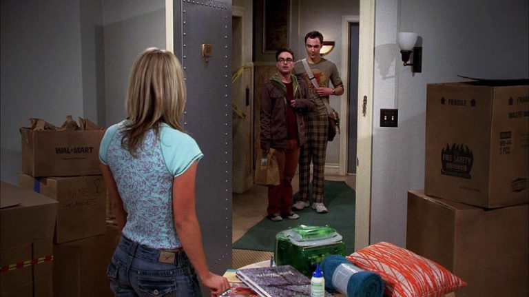 La teoria del Big Bang, Penny, Sheldon, Leonard