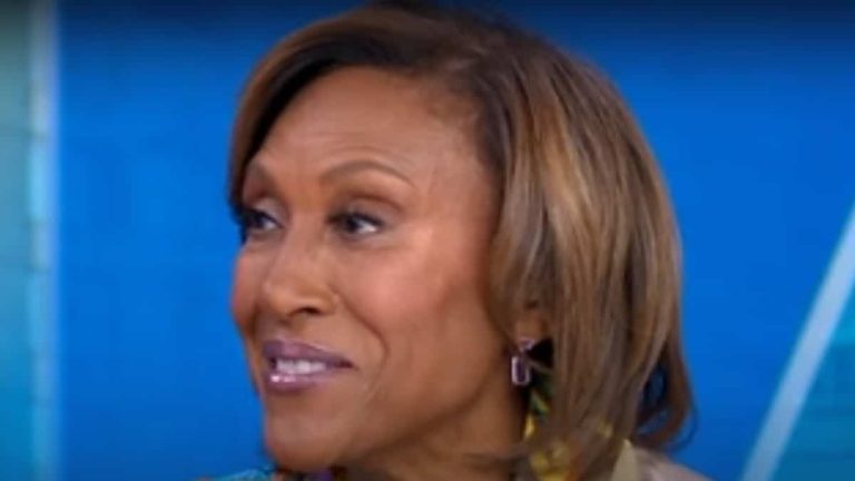 Robin Roberts faccia ripresa dal gma dell'11 settembre su abc