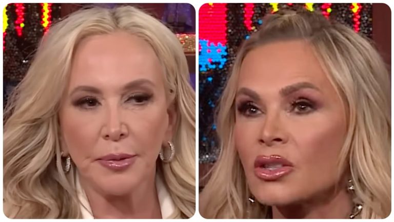 Shannon Beador e Tamra Judge su WWHL.