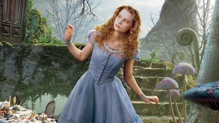 Manifesto di Alice nel paese delle meraviglie di Tim Burton