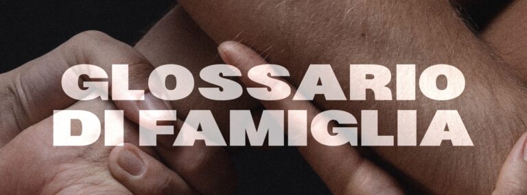 Spettacolo “Glossario di famiglia” a Roma